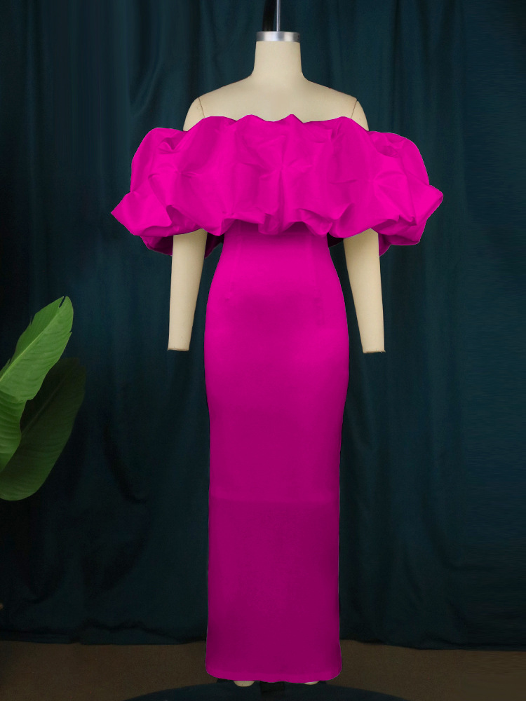 French Plus Size Ruffled Skirt 2