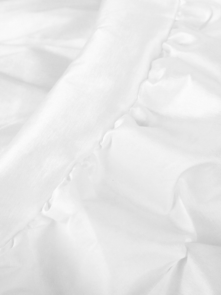 French Plus Size Ruffled Skirt 9