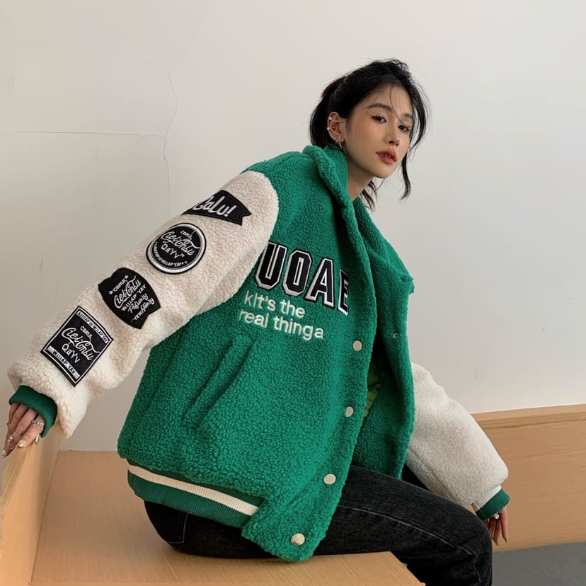 Thickened Warm Lamb Wool Coat 3
