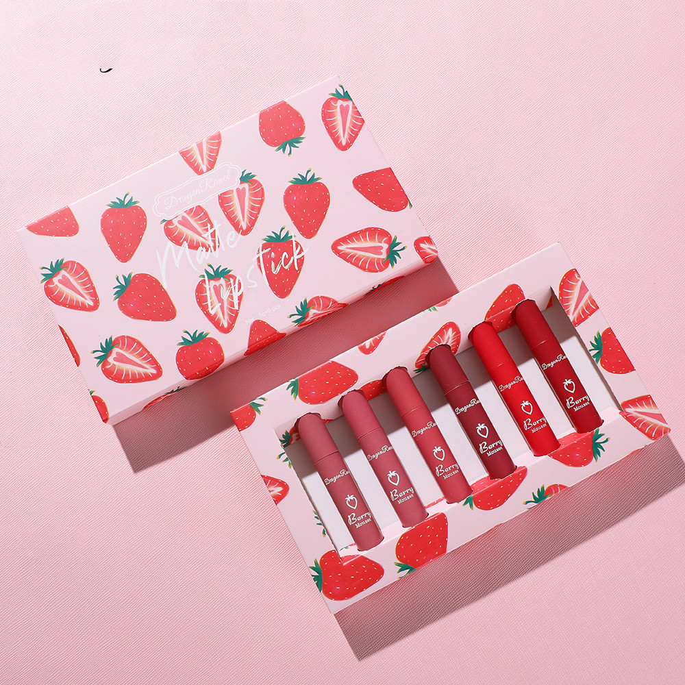 Strawberry Lip Gloss Set