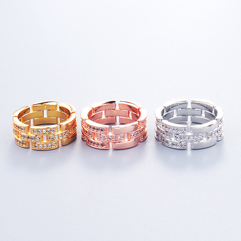 Simple Stitching Ring Pair 3