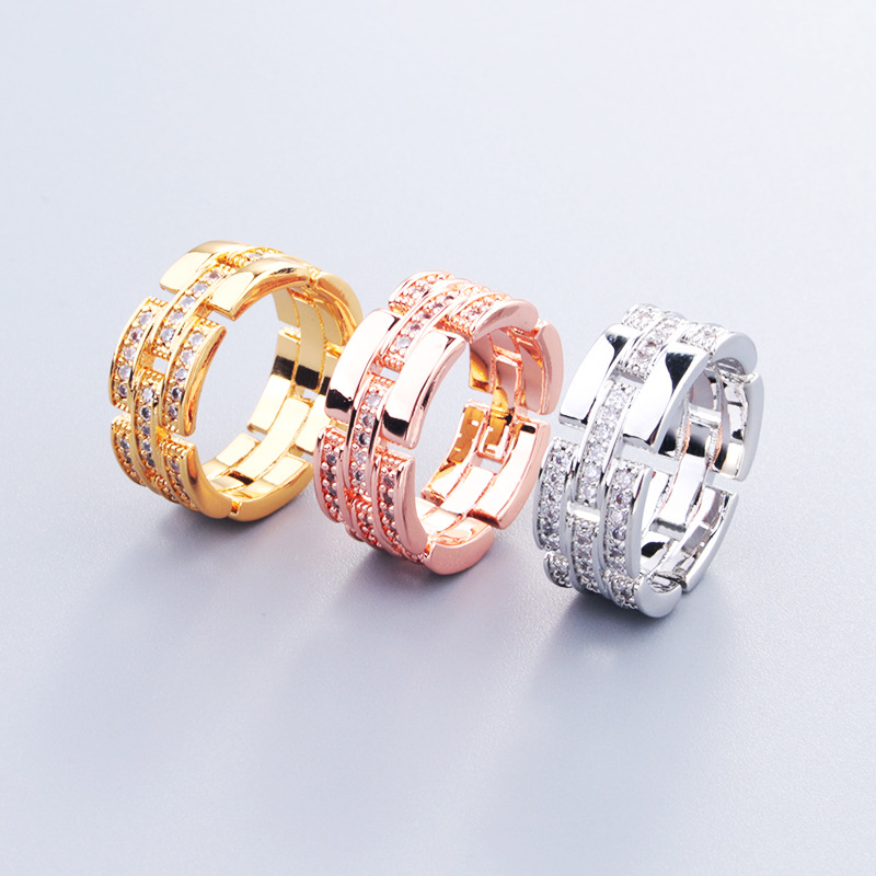 Simple Stitching Ring Pair 1