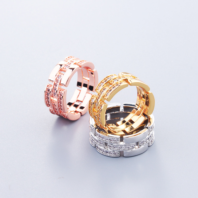 Simple Stitching Ring Pair 2