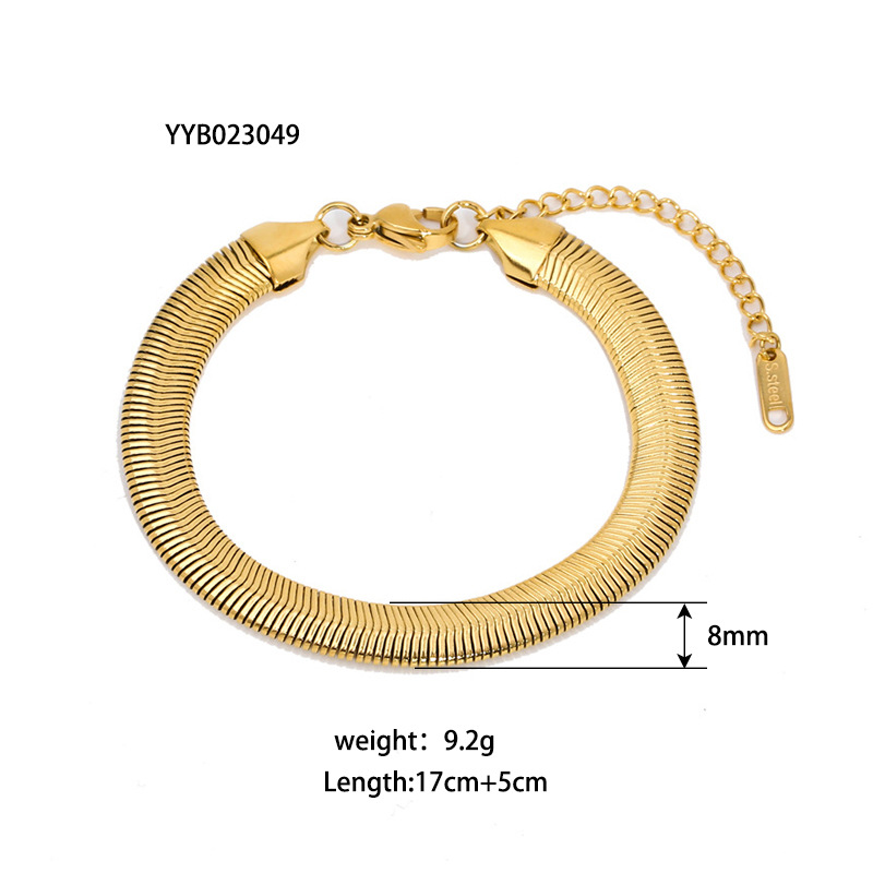 Stainless Steel Ornament Bracelet 4
