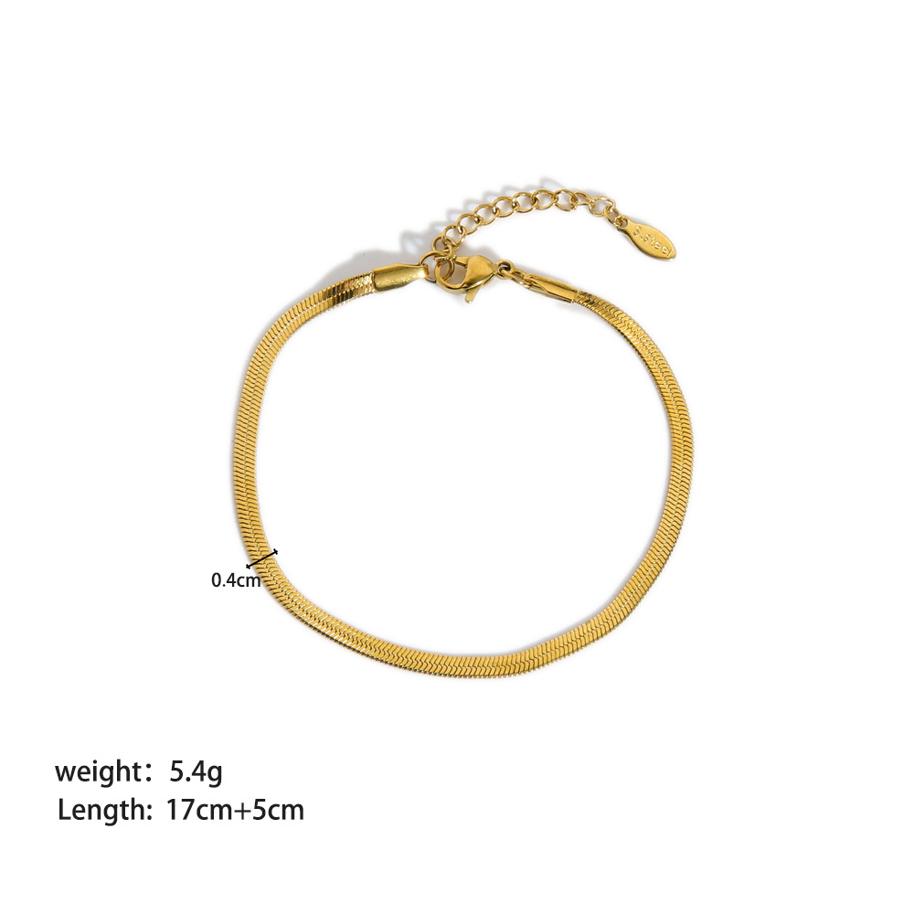 Stainless Steel Ornament Bracelet 15