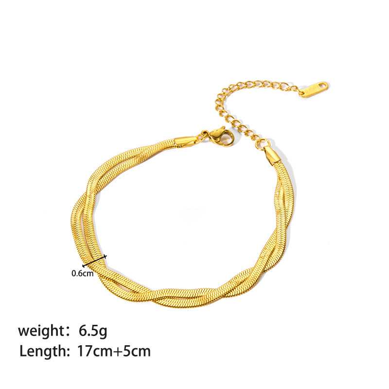 Stainless Steel Ornament Bracelet 11