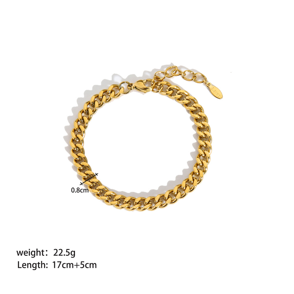 Stainless Steel Ornament Bracelet 2