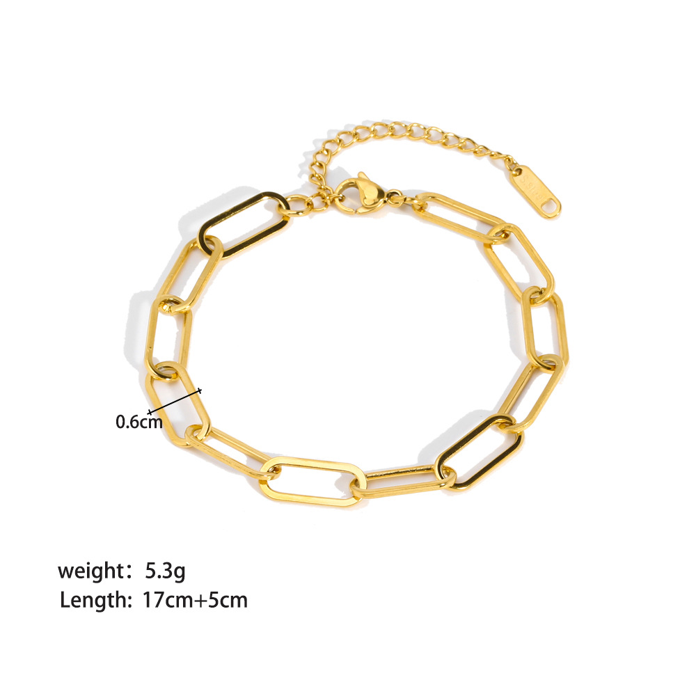 Stainless Steel Ornament Bracelet 3