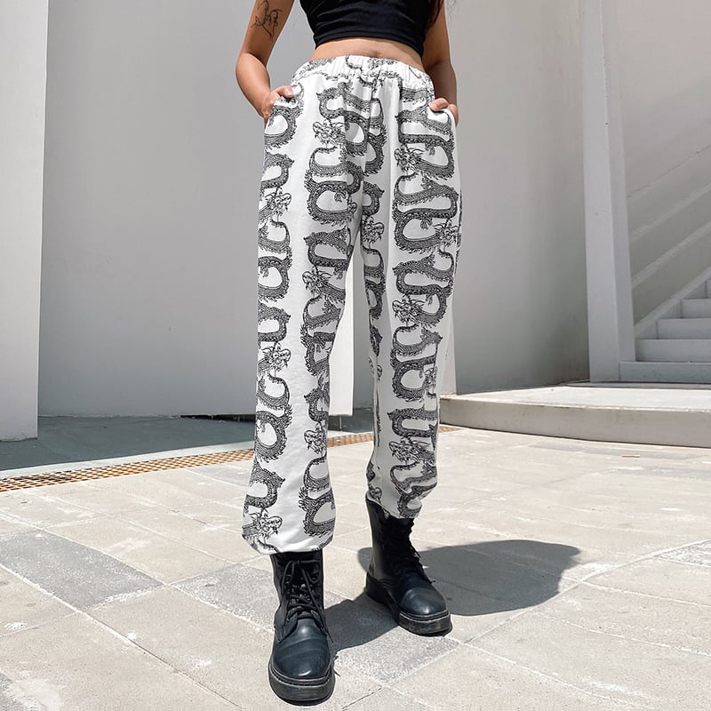 Fashionable Dragon Print
