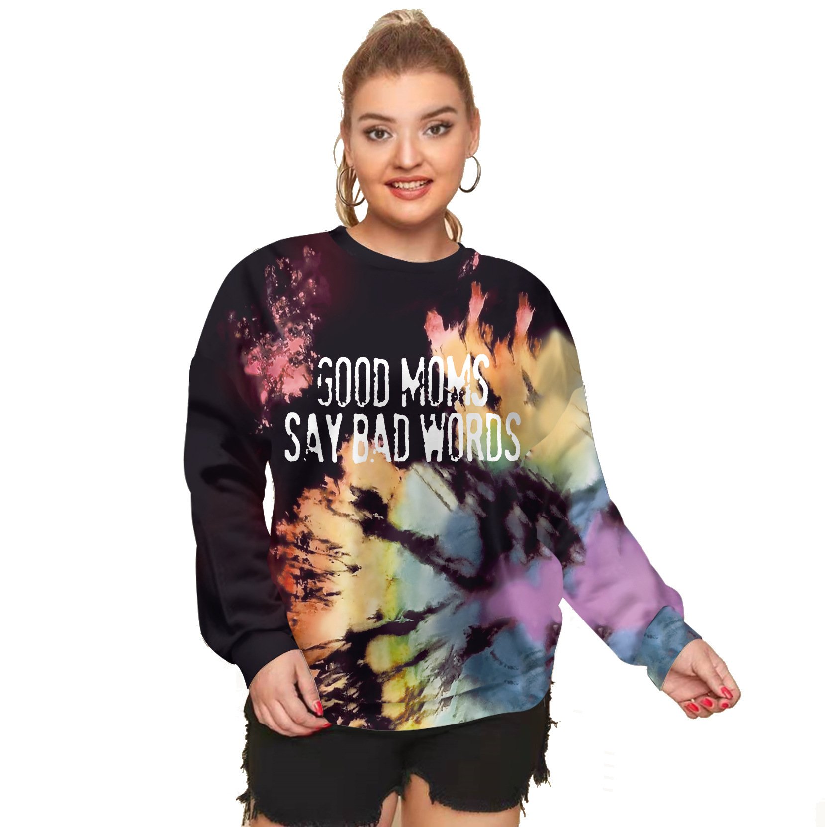 Printed Sweater Image 5