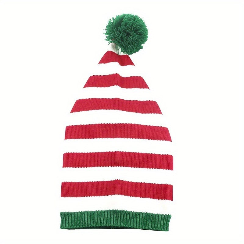Christmas Knitted Woolen Cap Image 8