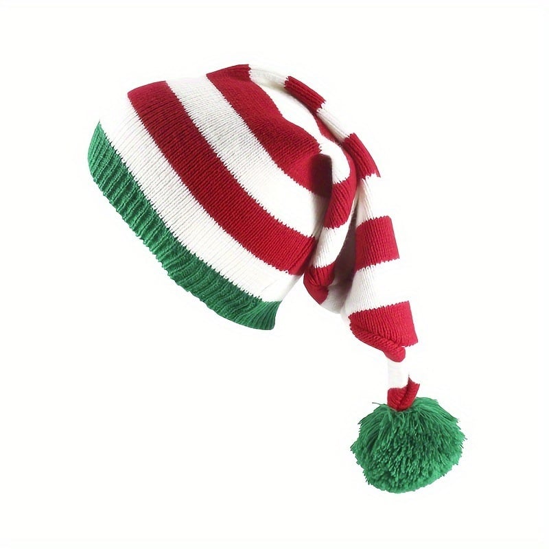 Christmas Knitted Woolen Cap Image 4