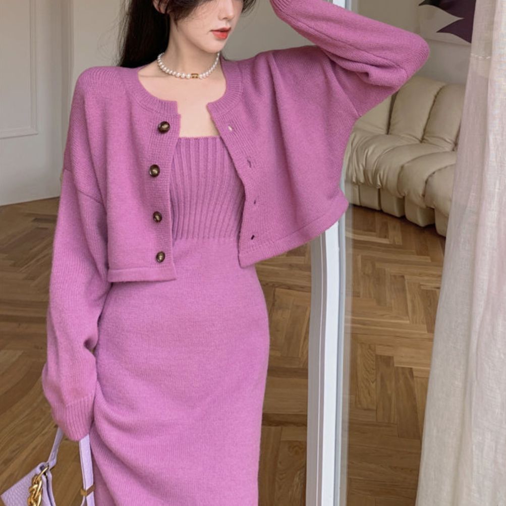 Temperament Camisole Dress - Image 2
