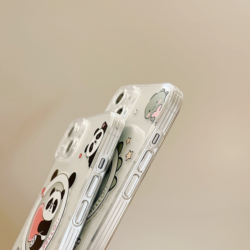 Cute Dinosaur Panda Phone Case 5