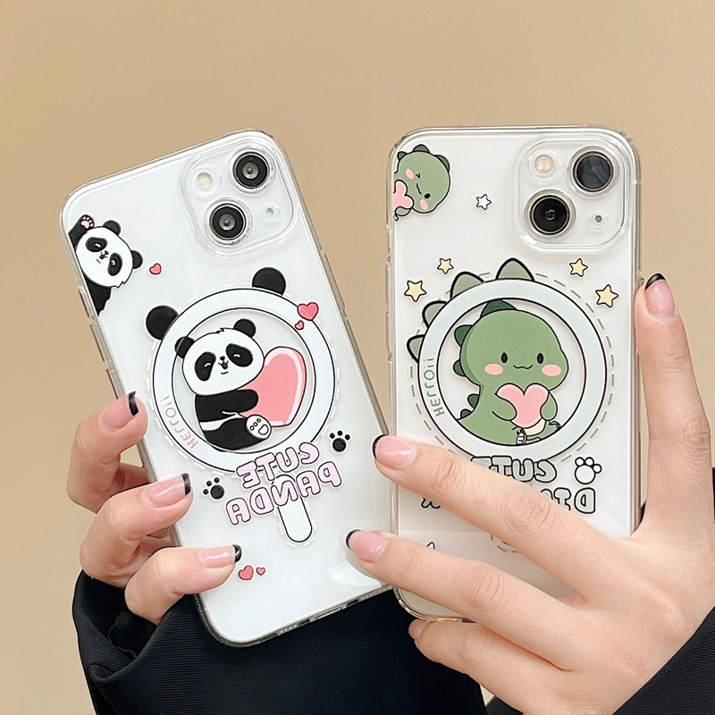 Cute Dinosaur Panda Phone Case 11