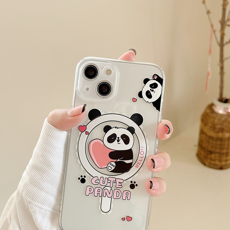 Cute Dinosaur Panda Phone Case 9