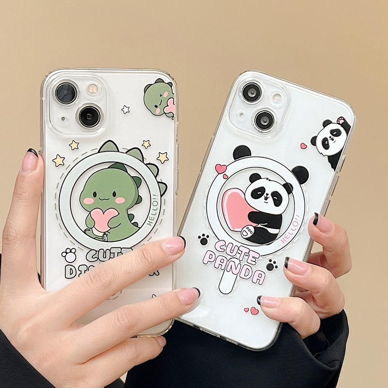 Cute Dinosaur Panda Phone Case 1