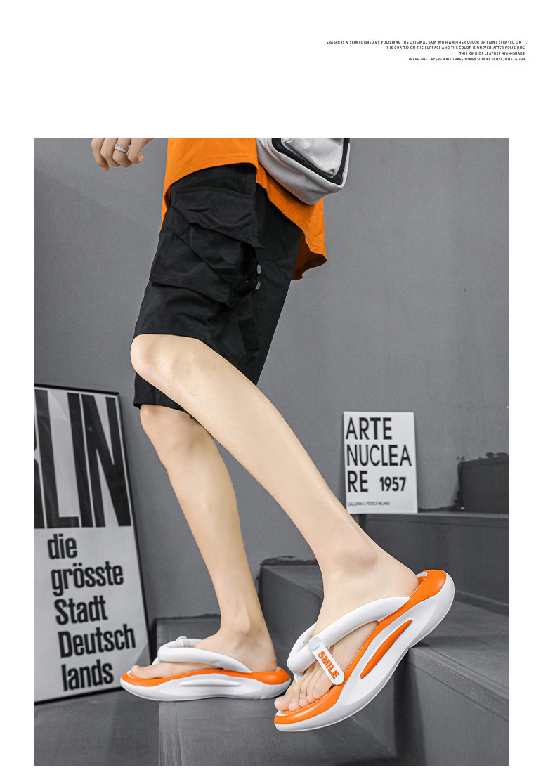 Men's Summer Fashion EVA Platform Slippers 7