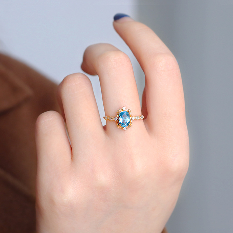 Close-up of the diamond-studded accents