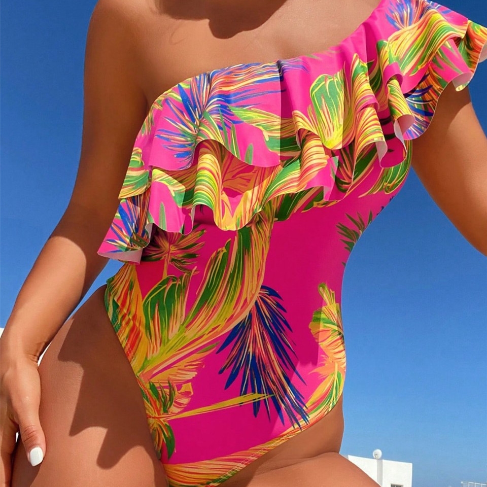 Leaf Edge Swimwear Image 1