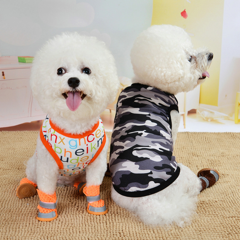 Floral Small Dog Teddy Vest 6