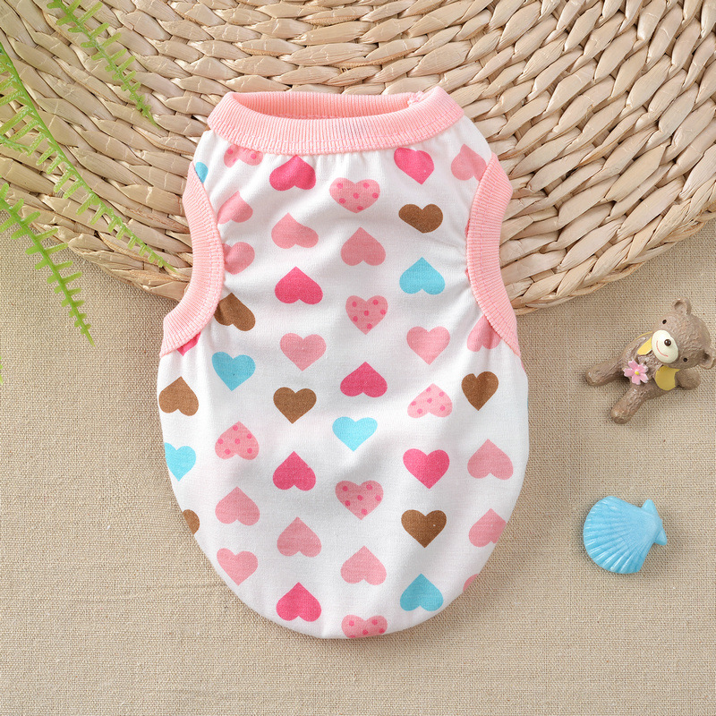 Floral Small Dog Teddy Vest 9