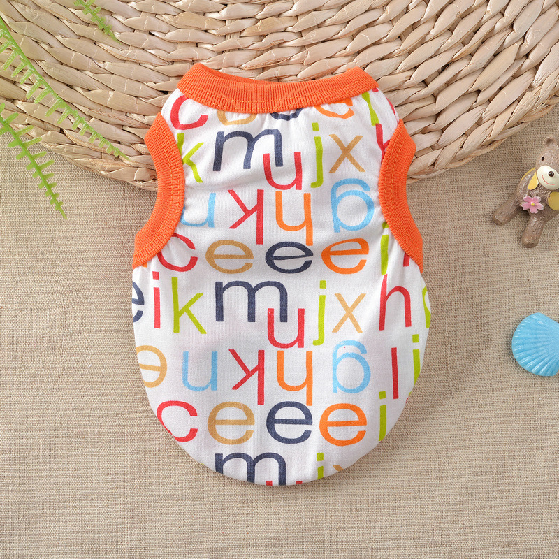 Floral Small Dog Teddy Vest 1