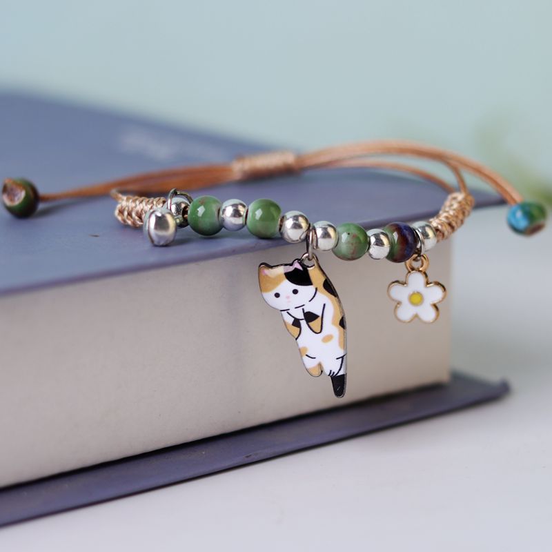 Lazy Cat Bracelet - Lazy Cat Pink