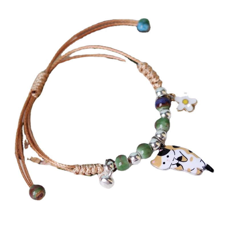 Lazy Cat Bracelet - Geometric Design