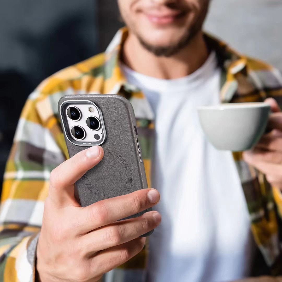 New Business Leather Magnetic Phone Case - Image 4