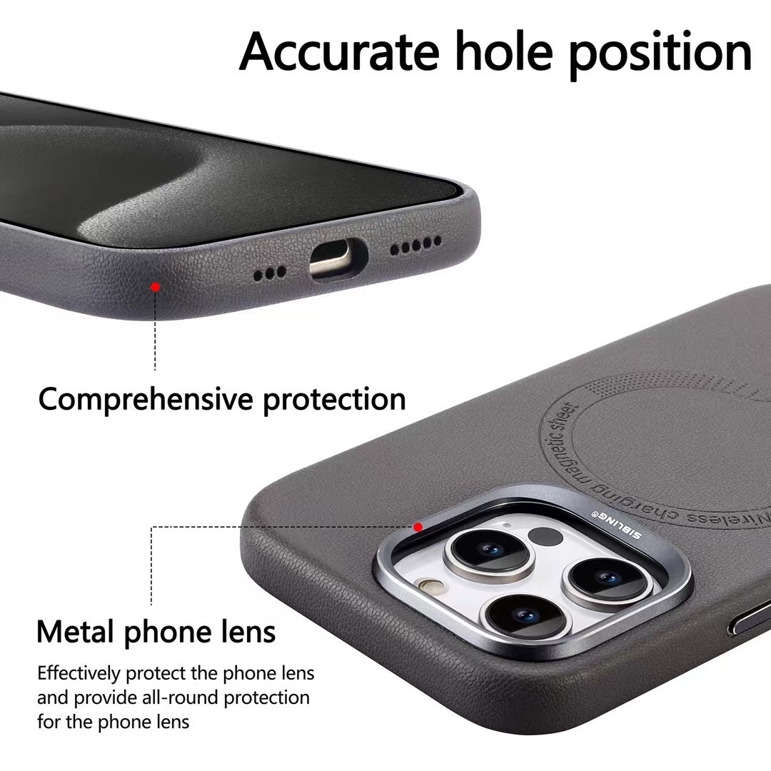 New Business Leather Magnetic Phone Case - Image 2