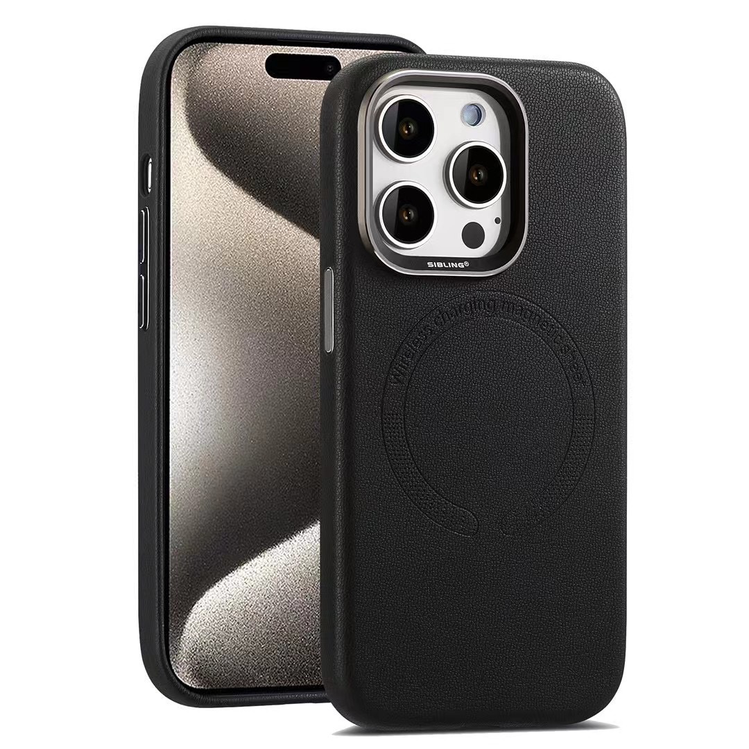 New Business Leather Magnetic Phone Case - Image 5
