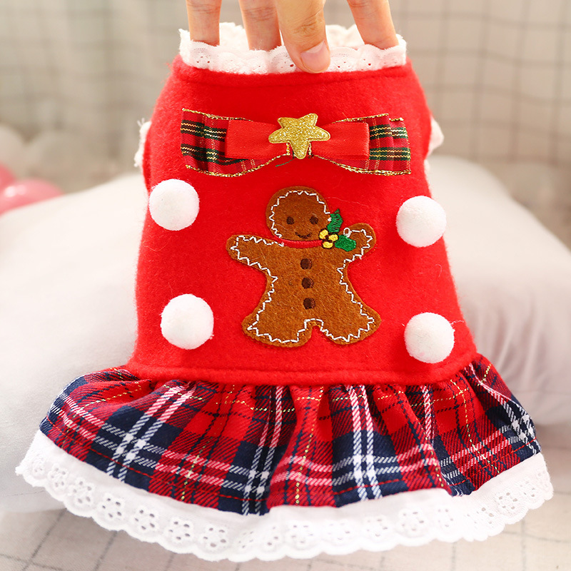 Dog Christmas outfit