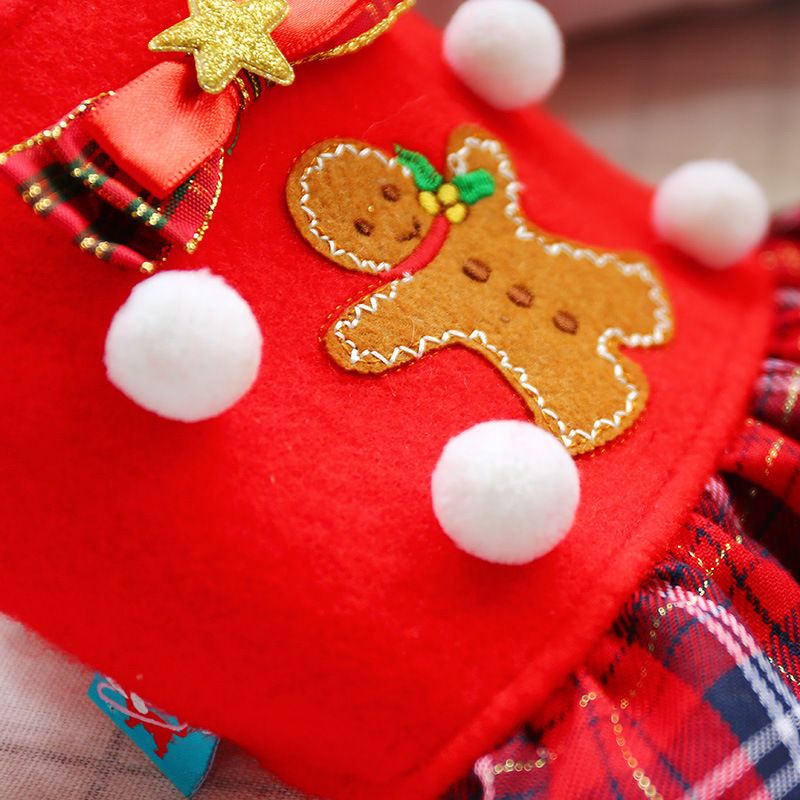 Festive dog clothing