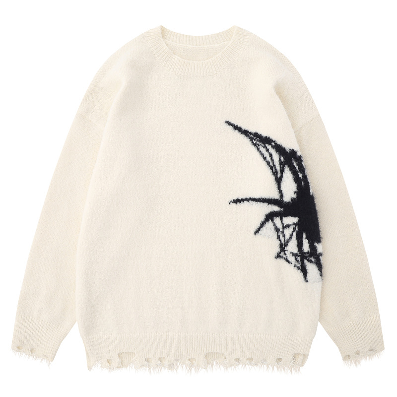 American Retro Spider Sweater - Detail 2