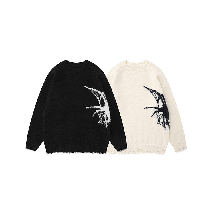 American Retro Spider Sweater - Detail 4