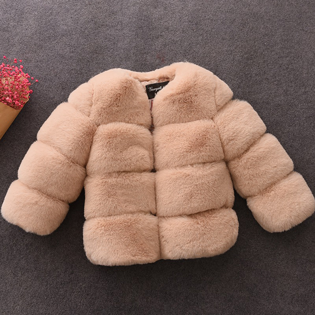 Children's Fur Coat Image 6