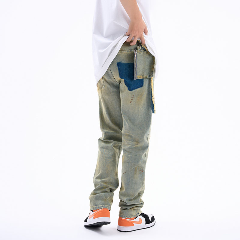 Men's Blue Denim Pants - Variation 3