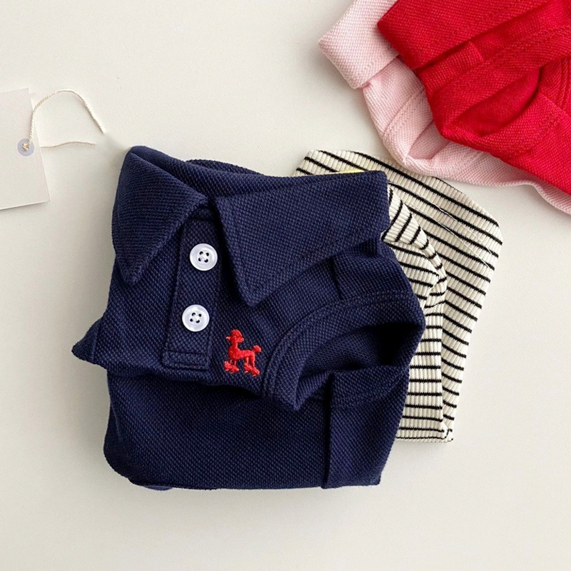 Dog Clothing Summer Polo Shirt - Model