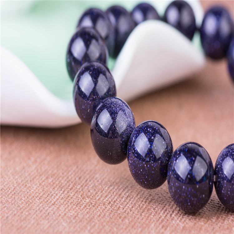 Sky Blue Lansha Stone Bracelet 4