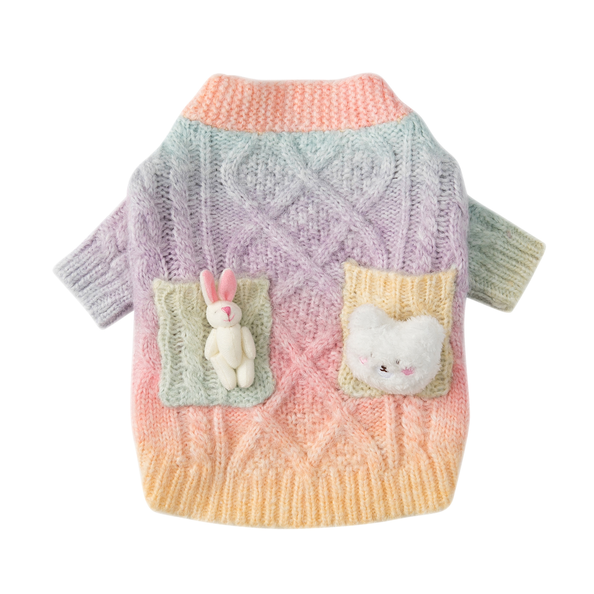 Gradient Colorful Cardigan