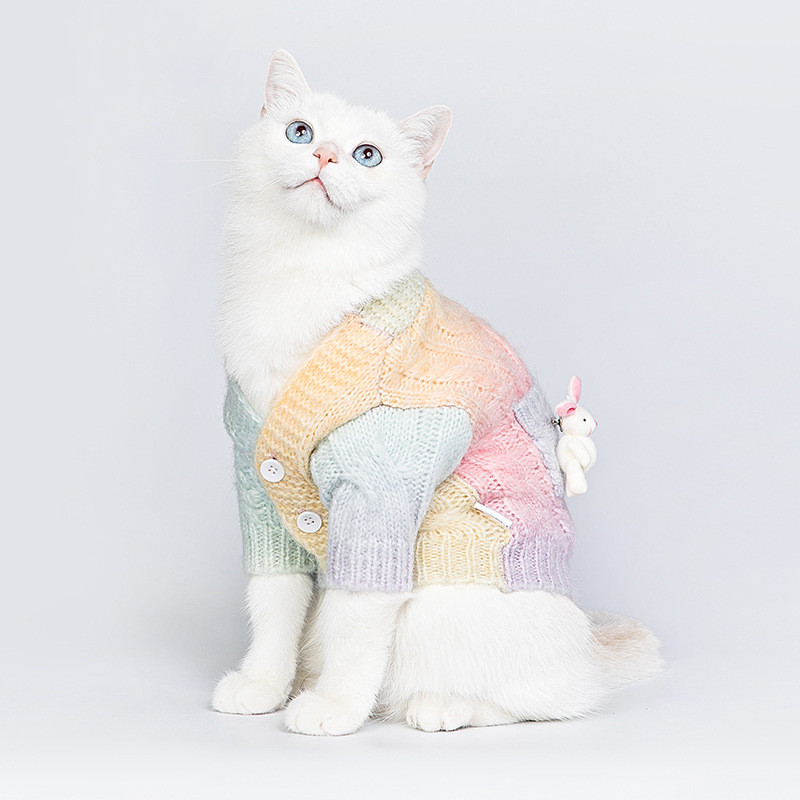 Gradient Colorful Cardigan
