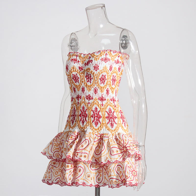 Ruffled Dress Style