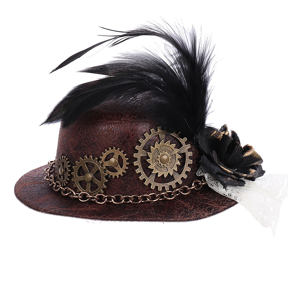Steampunk Mini Hat Detail