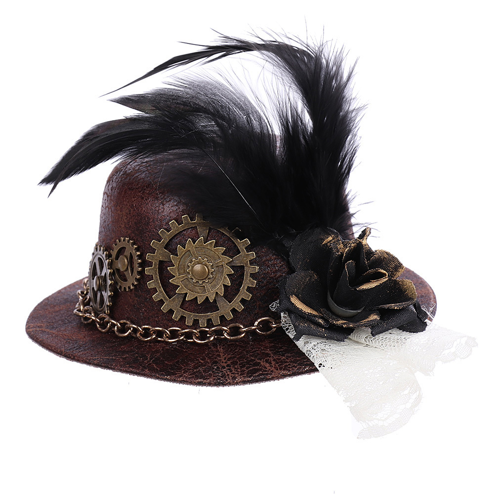 Stylish Gothic Mini Top Hat