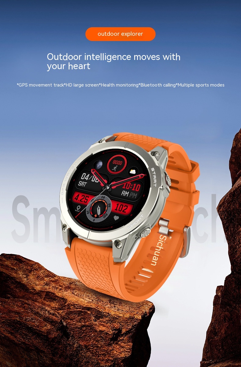 S53 Outdoor GPS Sports Call Smart Watch Image 1