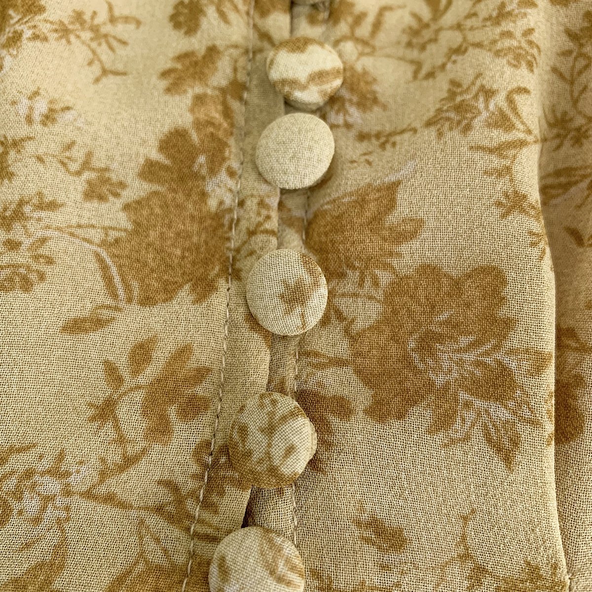 Yellow Floral Dress Image 11