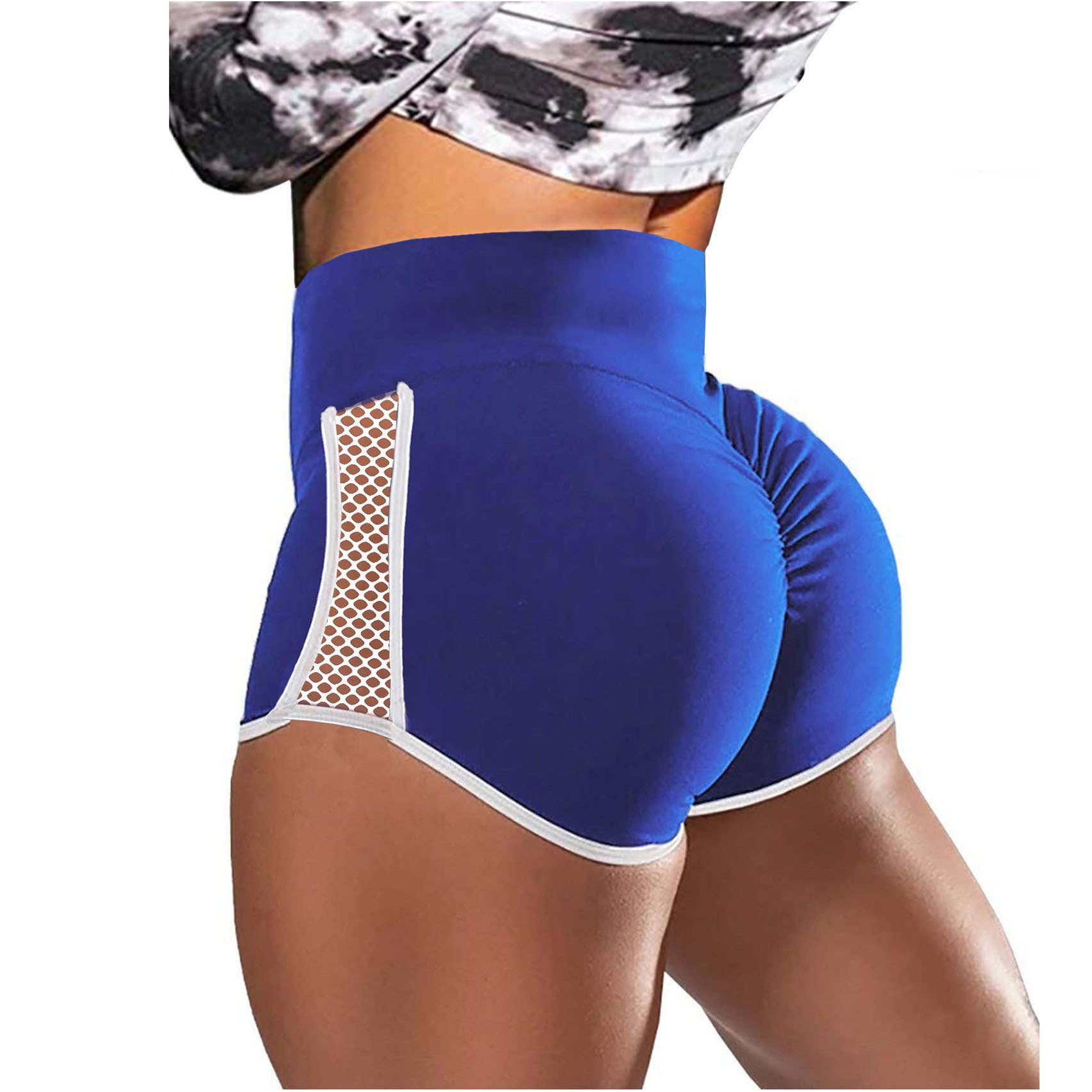 Women's Fashion Hollowed-out Stitching Shorts 5