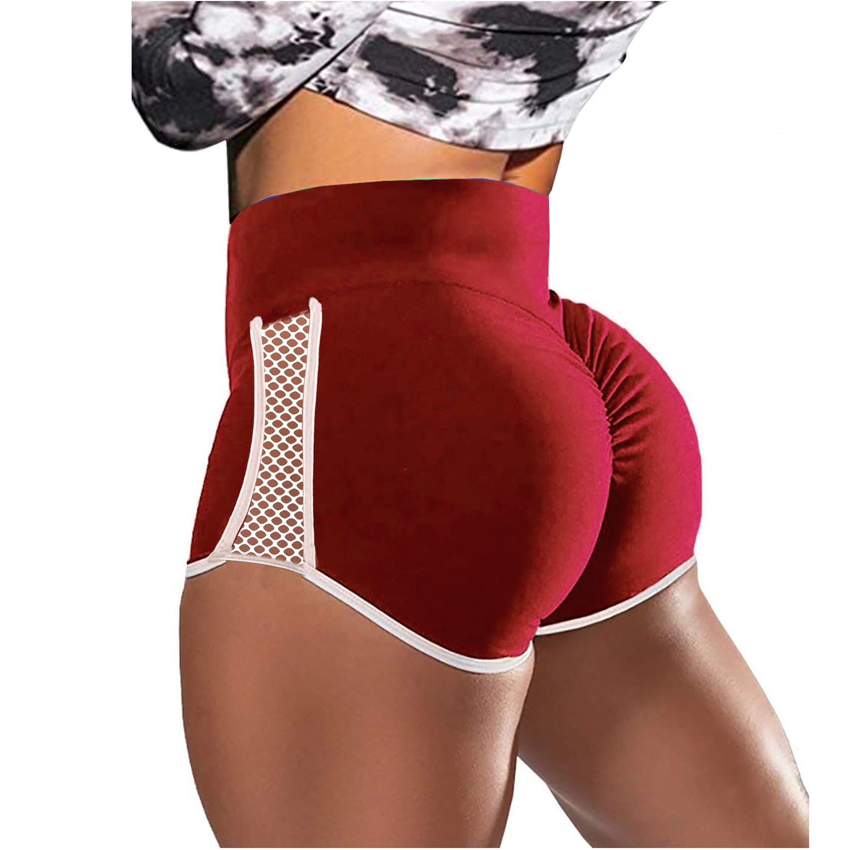 Women's Fashion Hollowed-out Stitching Shorts 2
