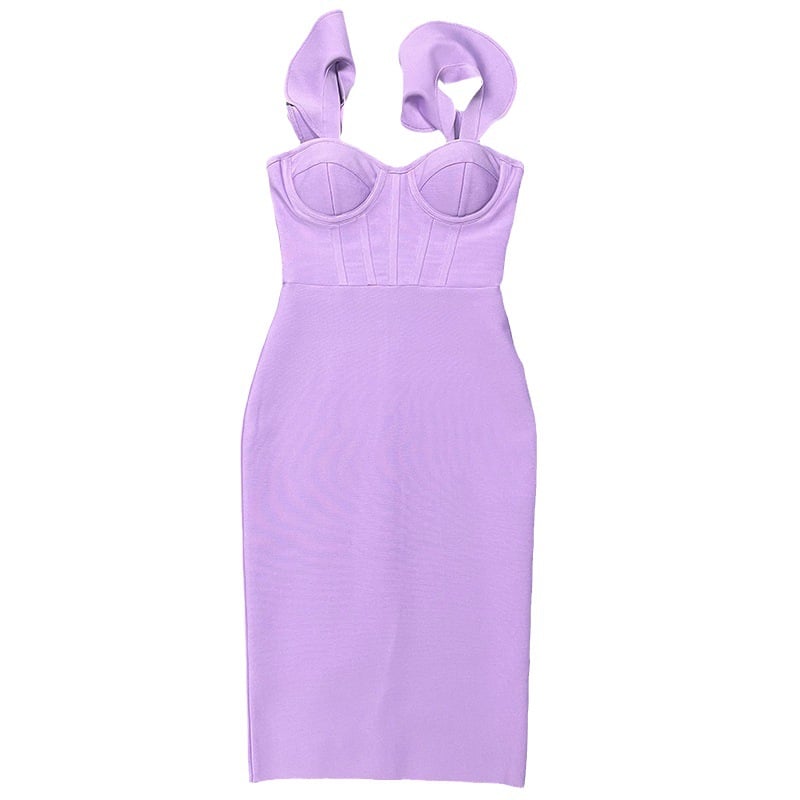 Stylish Dress in Light Blue